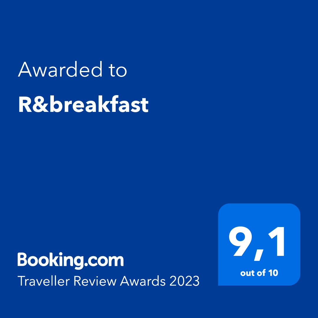 R&breakfast obtains 9,1/10 in Guest review Score 2023